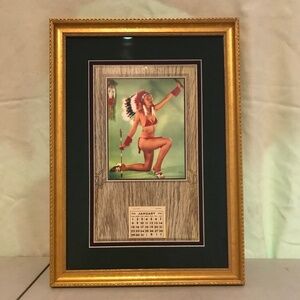 A. SCHEER LITHO - PIN UP - CALENDAR 1956